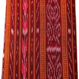 GHL GUENDICHA HAAT Sambalpuri Certified Handloom Cotton Fabric(Bandha Lahari,2.5meters)-picture-49