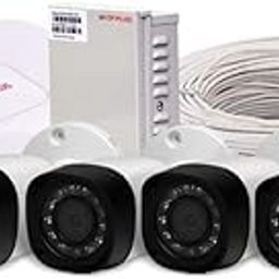 CP PLUS- 4 Channel High Definition Digital Video Recorder, 4 x HD Bullet Cameras, Metal Body Power Supply and Network Cable-image-24