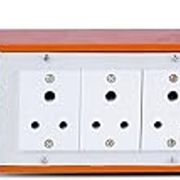 Cordnet Extension Board Heavy Duty Cable 20 Meter Wire with Six-Socket Power Strip with One Switch, One Indicator, and Three-Pin Plug (Set of 1)-image-50
