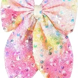 radhu & kabby Radhu&Kabby Hair Bow For Women/Girls | Suits Every Hair Type | Anti-Hair Breakage | Hair Ties for All Occasions | Fancy & Stylish Hair Accessories | Same as Pic-picture-24