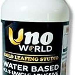 Uno WORLD Multipurpose Gilding Glue For Gold Leafing Work Transparent Effect Dries Clear & Paper Canvas Wood Clay Use-image-17