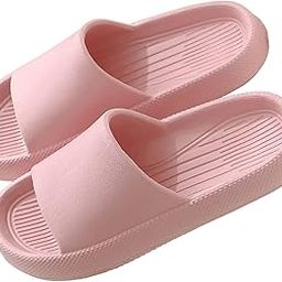 Cloud Slides for Women and Men Pillow Slippers Comfy Soft Sandals Cushioned Shower Shoes-image-94