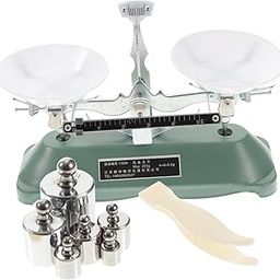 Cabilock Balance Scale for Boys and Girls Scale Precision Weights Tweezers for Science Projects Learning-image-62