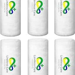 Limitless Care Pure Cotton Roll 200gm For Makeup Remover Cotton Pads For Face | Toner application |Ultra Soft Cotton| Facial Cleansing Wipes For Parlor and Baby Care (Pack of 6)-image-65