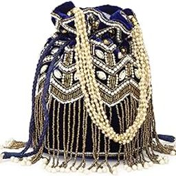 women velvet potli bag for wedding and party purpose-image-46