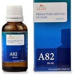 Shop Homeo A82 Premature Greying Of Hair Drops (30ml) For Adults With Premature Greying-image-1