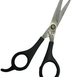 Trendy STAG HAIR CUTTING SCISSOR MENS AND WOMENS ECP-011 Scissors (Set of 1, BLACK SILVER)-25