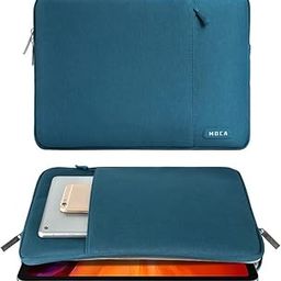 MOCA 9-11 Inch Tablet Sleeve Bag Carrying Case Fits New 11-inch iPad Pro M4/iPad Air M2 2024, Air 5/4/3 10.9"/10.5", Pro 11 M2, i-Pad 10th 10.9, i-Pad 9/8th Gen 10.2, Tab S8/S9 11"- Deep Teal-image-88