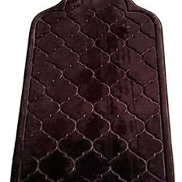 Prayer Rug Worship Mat Floor Carpet for Outdoor Bedroom Birthday Gifts Black Coffee-image-81