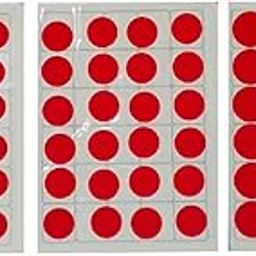 DeLegarde® Red Plain Bindi Large size Velvet bindis for Women-image-33
