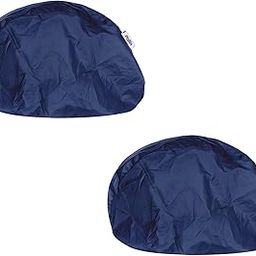 PHILLIN Polyester Helmet Cover - Protects from Dust, Rain, Scratches | Dustproof Waterproof Lightweight and Durable Secure Universal Size Helmet Storage Bag for Motorcycles (Navy Blue) Pack of 2-picture-20