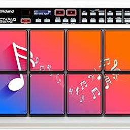 RHYTHM PRO PVC Vinyl Waterproof Stickers Set Of 8pcs for Roland Octapad Compatible With SPD20X/SPD-20PRO/SPD-30 (DESIGN 15)-image-41