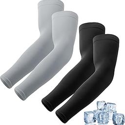Luminex UV Sun Protection Arm Sleeves for Men & Women, UPF 50+ Cooling Ice Sleeves for Boys & Girls, Summer Hand Gloves for Bike Riding, Motorcycle riding, Running, Cricket, Outdoor Sports(2 Pairs)-image-107