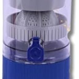 DRUMSTONE (𝟏𝟔-𝐘𝐄𝐀𝐑 𝐖𝐀𝐑𝐑𝐀𝐍𝐓𝐘) GKB210 Blue 7.4V Red Citrus Juicer – Powerful and Portable Juicer for Fresh Citrus Extraction, Stylish and Efficient Design-4