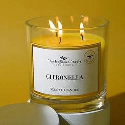 Citronella Essential Oil 3-Wick Candle Natural Soy Wax, Mosquito Repellent, Long-Lasting Scented Candle for Indoor & Outdoor Use – Home, Garden, Office, Balcony & Gifting-image-44