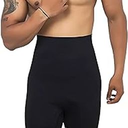 Men High Waist Abdomen Control Panties Underwear Double Layers Beer Belly Abdomen Girdle Fitnes Shape Wear-picture-53