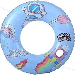 Toy Imagine 24 Inch Inflatable Swim Ring for Boys, Space Theme Design, Durable Pool Float for Kids, Fun Summer Water Accessory-image-20