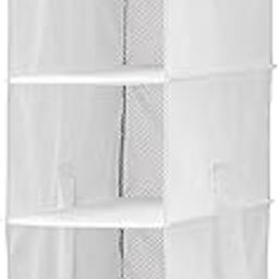 Ikea Painted Storage with 5 Compartments (White, 25X40X98 Cm) - Polyester-picture-22
