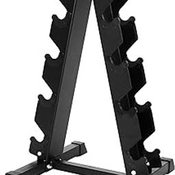 Signature Fitness Dumbbell Rack Multifunctional Weight Stand for Home Gym, A-Rack, 600-Pound Capacity-10