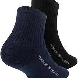 Fit socks Pro |Your Workout Buddy | Sports Socks For men | Ankle Length | Odour Free & Anti Bacterial | 2X cushioning 2X comfort (Black & Blue, Set of 2)-image-93