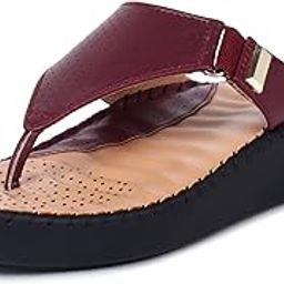 Orthopedic Footwear For Women Casual Ortho Slippers Woman With Buckle Detail And Cushioned Insole | Comfortable Arch Fit Slipper | Good For Knee And Foot Pain-image-59