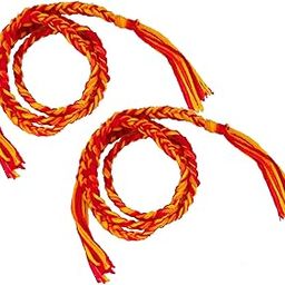 Mauli Cotton Thread Kalawa Pooja Dhaga Bracelet For (Men & Women) Raksha Sutra Decorative Handmade Moli Mahakal Dhaaga Hand Band (Set of 2)-13