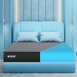The Sleep Company SmartGRID Orthopedic Pro - Doctor Recommended Mattress | Japanese Patented Technology | 5 Zone Support for Back Pain Relief | 10 Year Warranty | King Size Firm Bed Mattress 78x72x8-image-45