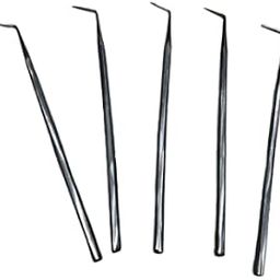Dental Indian Straight Probe Set Of 5Pcs-image-97