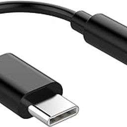 JGD PRODUCTS USB Type C to 3.5mm Headphones Jack Converter Aux Connector Compatible with Samsung Galaxy S23 5G, S23 Ultra, S22 Ultra, S21 Plus, S10 Lite and all Samsung,Google and Mi Devices - Black-2