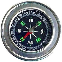 VR Creatives Stainless Steel Directional Pocket Magnetic Compass/Magnetic Compass Direction,7.5 * 7.5 * 1.2 cm-28