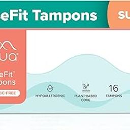 Nua EaseFit Tampons for Heavy Flow | 16 Tampons | Gynaecologically Tested | Hypoallergenic | Rapid Absorption Core | Leak-Proof Protection-picture-30