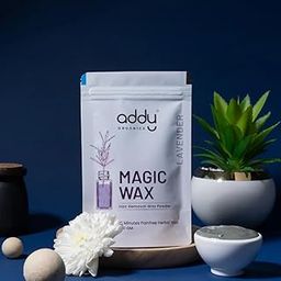 Women Herbal Wax Powder for Hair Removal - Instant & Painless Magic Wax for Men & Women, Ayurvedic Natural Waxing Powder for All Hair Types & Skin Areas, Perfect for Hands, Legs, Underarms & Bikini wax (100gm, New Lavender)-image-93