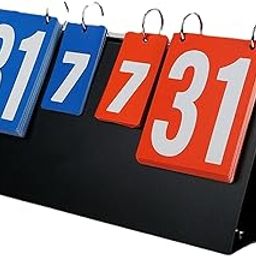 LOOM TREE® Score Board Scoring Board Table Scoreboard for Basketball Baseball Soccer-picture-30