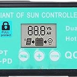 MYADDICTION PWM Solar Charge Controller Camping Outdoor Activities with LCD Display-image-54