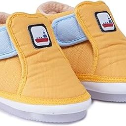 neska moda Baby Boys & Girls Cotton Hook & Loop Chu Chu Musical Shoes/Booties For 6 To 24 Months -BT4267-picture-14