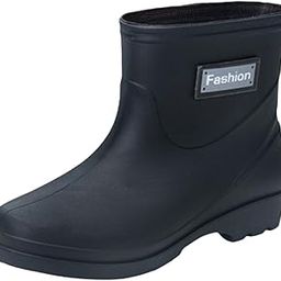 Rain Boots Waterproof Comfortable Mid Calf Boots for Fishing Outdoor Camping-image-39