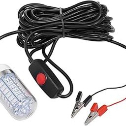 MYADDICTION IP68 Waterproof 12V Led Green Underwater Fishing Light Attract Prawns Squid Lamp Sporting Goods | Fishing | Fishing Equipment | Lights-image-26