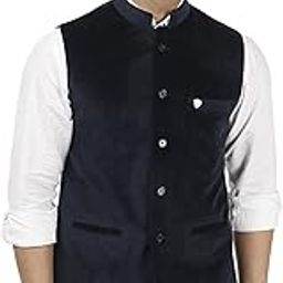 Men's Waistcoat (NJ-713-NAVY-40_Navy Blue_40)-picture-47