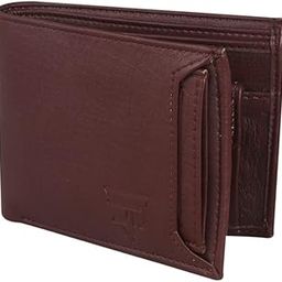 Men's RFID Protected Black Artificial Leather Wallet for Men|6 Card Slots| 1 Coin Pocket|2 Hidden Compartment|2 Currency Slots|1 ID Slot|Easy Access Card.-17