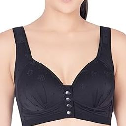 Women Polyester Lightly Padded Front Button Open Maternity|Feeding| Nursing Bra-image-48