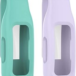 Compatible Lightweight Clip Holder Case Replacement for Fitbit Inspire 2/Inspire 3/Ace 3 Fitness Tracker (2 Packs: Teal+Lavender)-image-65
