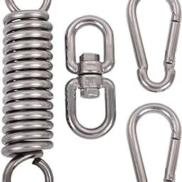 Dorakitten Hammock Spring Kit Stainless Steel Heavy Duty Swing Spring Hanging Chair Spring Hammock Hanging Spring for Swings Heavy Duty Springs-image-51