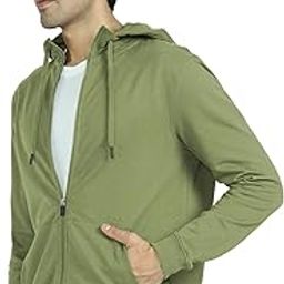 Men's Cruze French Terry Cotton Regular Fit Hooded Sweatshirt-image-17