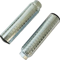 LORWADIYA Bicycle Foot Rest Aluminum Alloy Anti-Skid Cycle Silver Leg Pegs Foot Rest Stunt Axle 1 Pair (Silver)-image-52