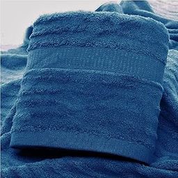 Mush Bamboo Towels for Bath Large Size | 600 GSM Bath Towel for Men & Women | Soft, Highly Absorbent, Quick Dry,and Anti Microbial | 75 X 150 cms (Pack of 1, Navy Blue)-image-31