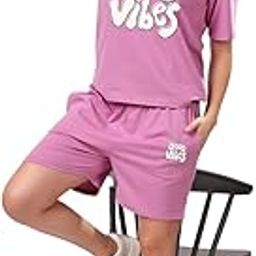 Good Vibes Printed co-ord Set, Stylish Look Fashion co-ord Set for Women-image-18