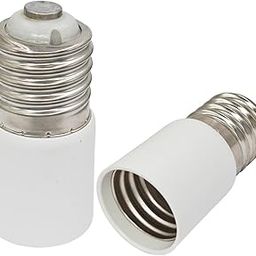 E-simpo ® 2-pack E39 to E39 adapter, E39 to E39 Extender, extend E39 lamp in recessed luminaire, E39 to E39 lamp base converter, PBT-15