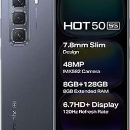 Infinix Hot 50 5G (Sleek Black, 128 GB) (8 GB RAM)-image-93
