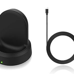 TiMOVO Charger Compatible with Samsung Gear S3, Charging Cradle Replacement Charger Dock with USB Charging Cable for Samsung Gear S3 Classic/Frontier - Black-14