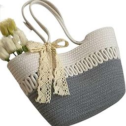 Attractive Hand Bag | Extra Large Tote | Summer Bucket | Bamboo Beach Bag for Women | Boho Kauna | Jute Handbag | Handmade Basket-image-10